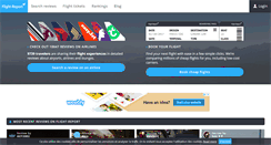 Desktop Screenshot of flight-report.com